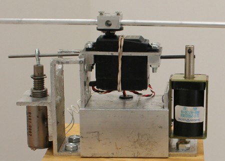 Prototype for a Machine that Plays Five Finger Filet (detail)