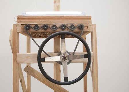 Prototype for a Machine that Creates TV Static (installation)